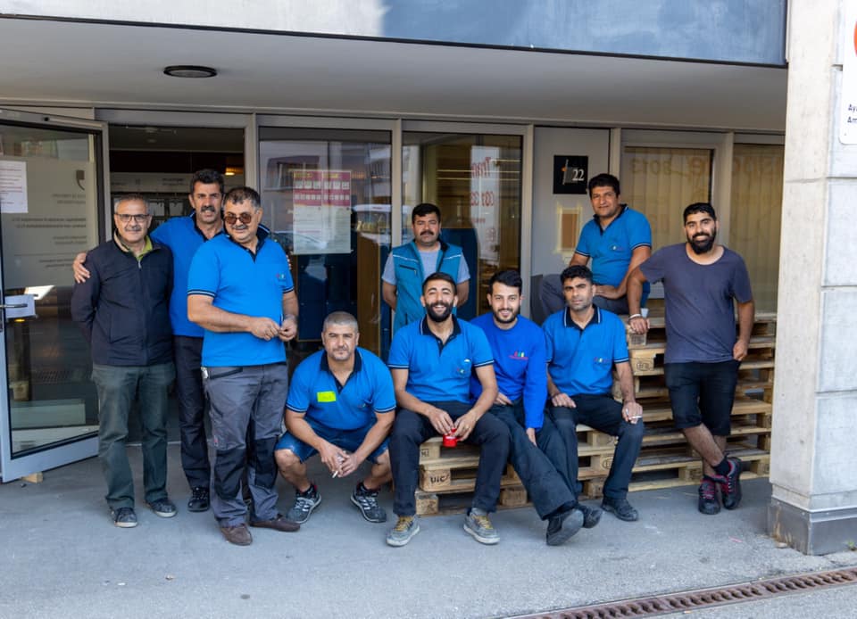 Équipe HAK Umzüge à Morat Fribourg